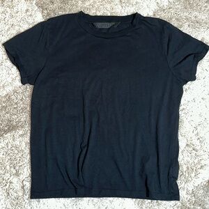 Mother Staple Basic Black T-Shirt Sz M
